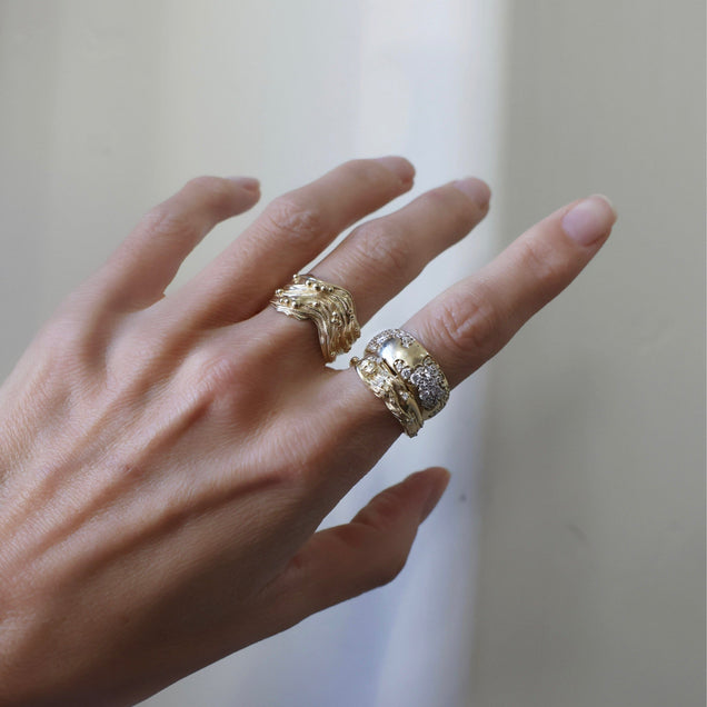 Diamond Goddess Ring Jewelry Bayou with Love 
