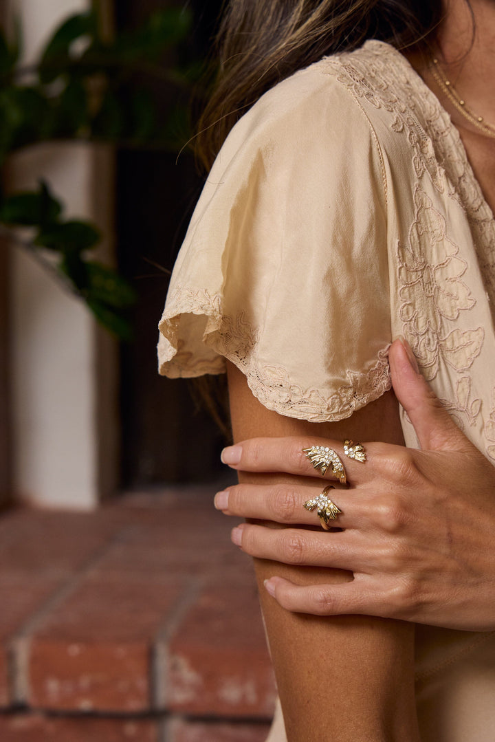 Diamond Butterfly Ring Jewelry Bayou with Love 