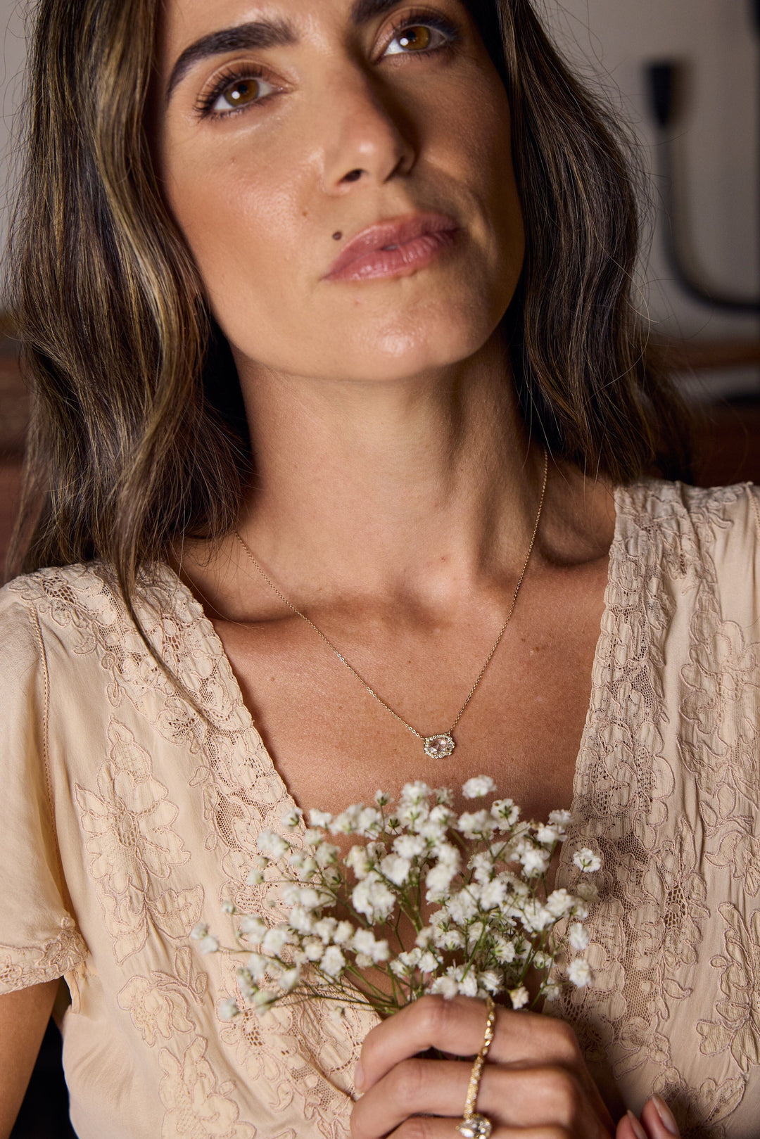 The Sylvia Necklace Jewelry Bayou with Love 