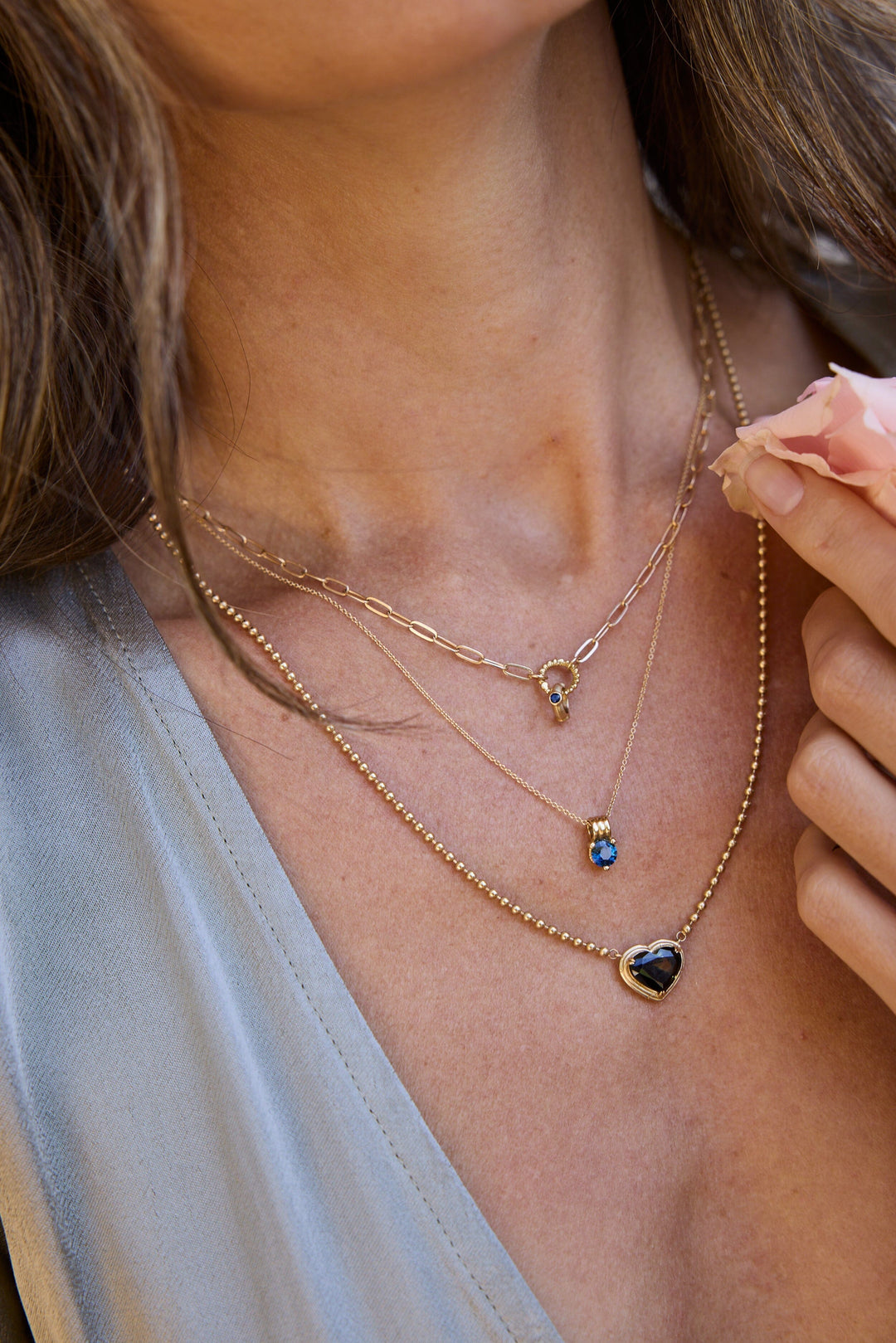 Sapphire Mini Birthstone Charm Jewelry Bayou with Love 