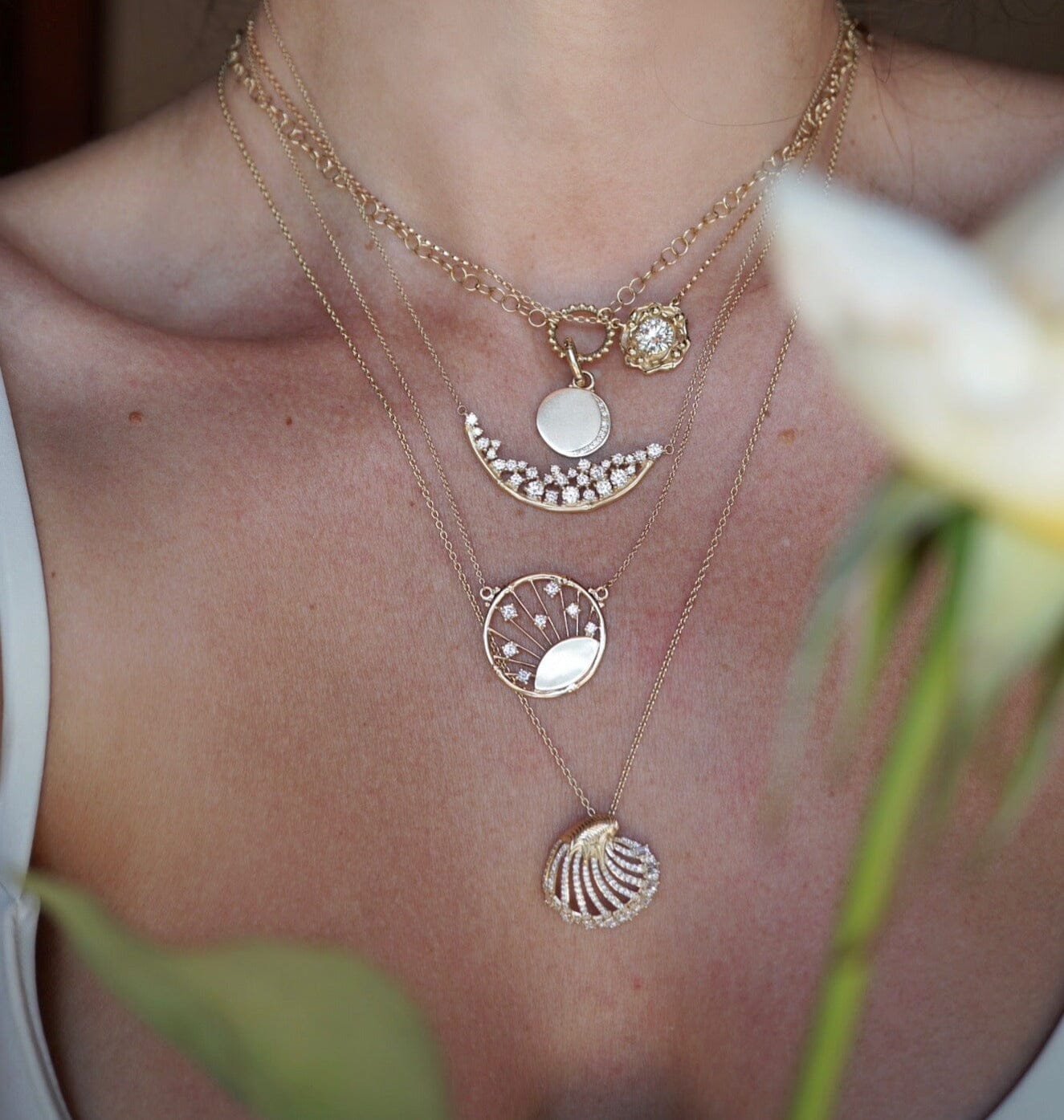 Nikki's Perfect Layer Necklaces Bundle Bayou with Love 