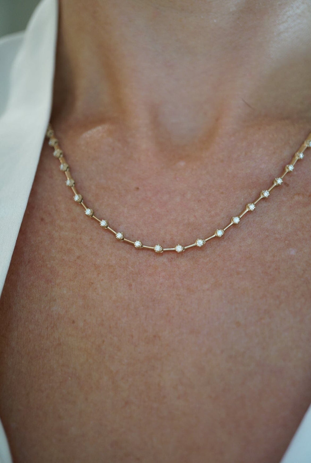 Sample Classic Diamond Choker Jewelry Bayou with Love 