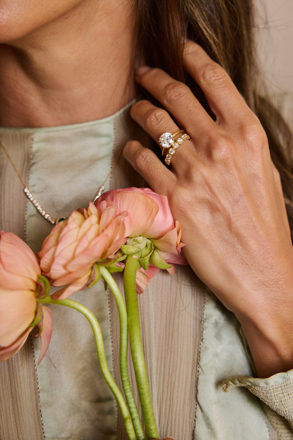 Moonscape Diamond Band Jewelry Bayou with Love 