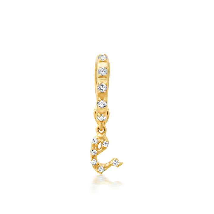 9Bayou Diamond Pavé Initial Charms | Sample Sale Hidden Bayou with Love e 
