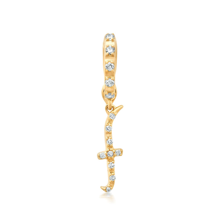9Bayou Diamond Pavé Initial Charms | Sample Sale Hidden Bayou with Love f 