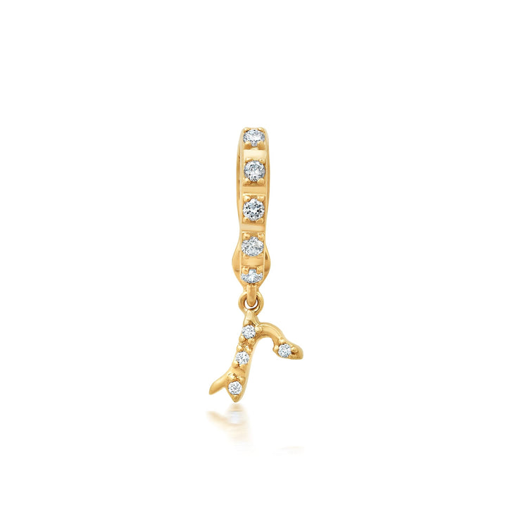 9Bayou Diamond Pavé Initial Charms | Sample Sale Hidden Bayou with Love r 