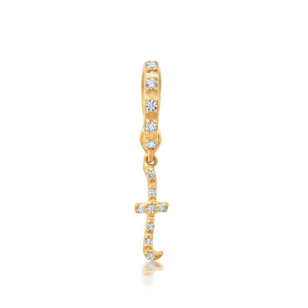 9Bayou Diamond Pavé Initial Charms | Sample Sale Hidden Bayou with Love t 