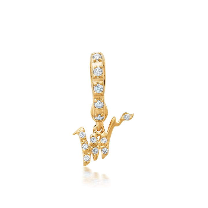 9Bayou Diamond Pavé Initial Charms | Sample Sale Hidden Bayou with Love w 