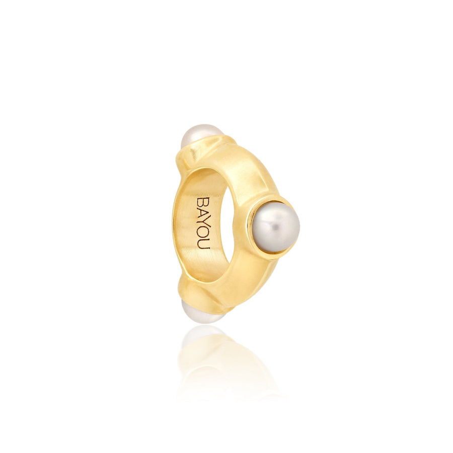 Pearl Mini Birthstone Charm Jewelry Bayou with Love 
