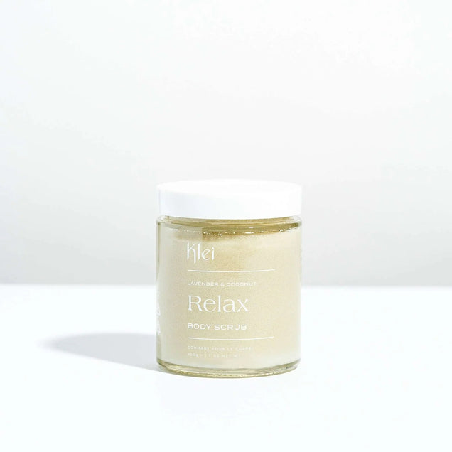 Relax Lavender & Coconut Body Scrub Beauty Klei 