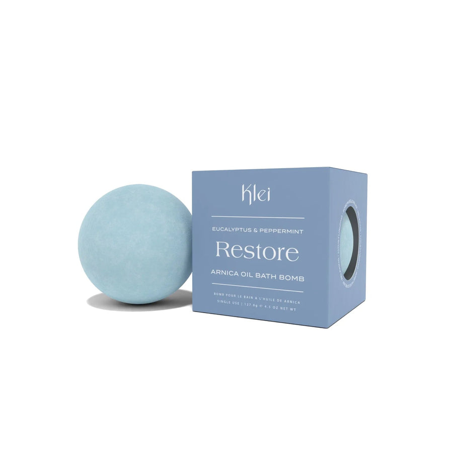 Restore Eucalyptus & Peppermint Arnica Oil Bath Bomb Beauty KLEI 