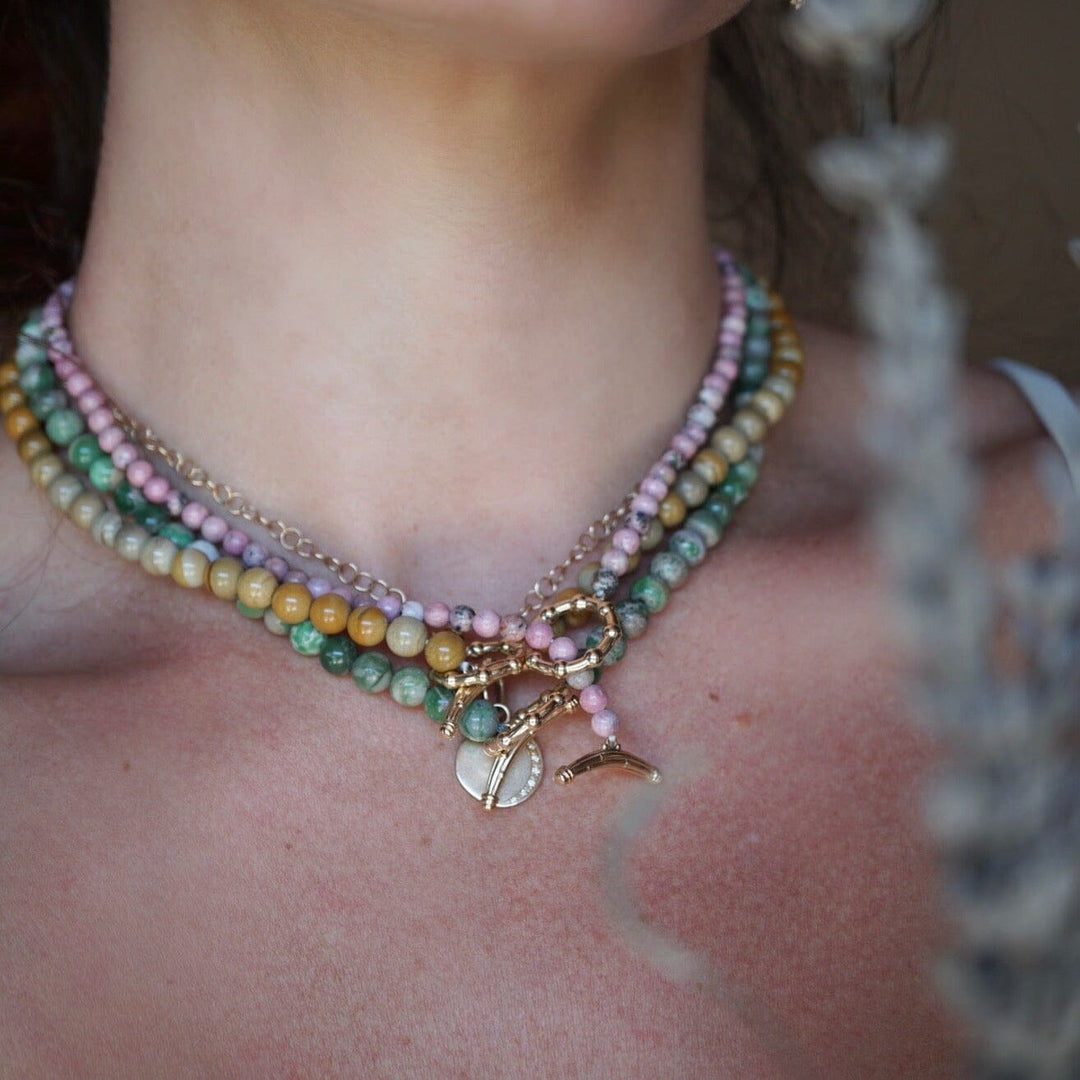 Variscite Soleil Necklace Jewelry Bayou with Love 