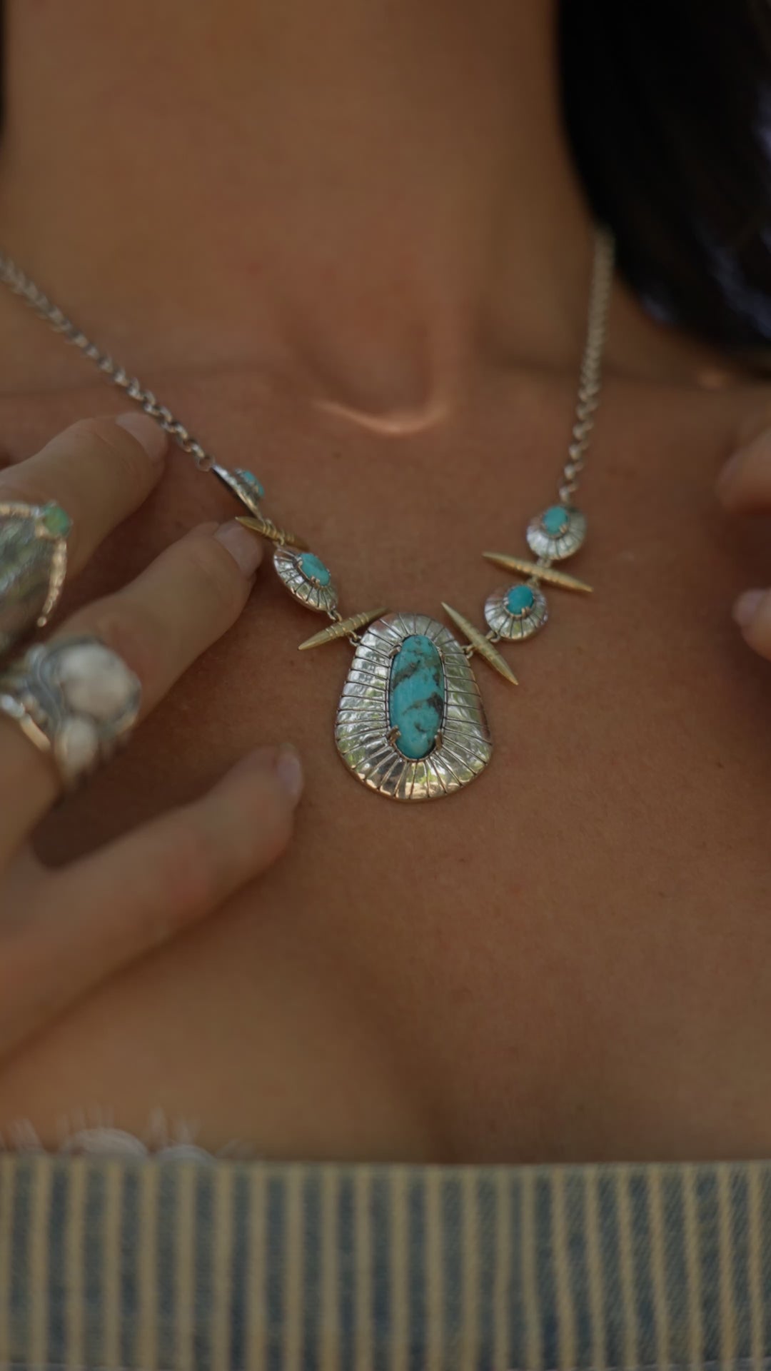 Buckeye Turquoise Necklace