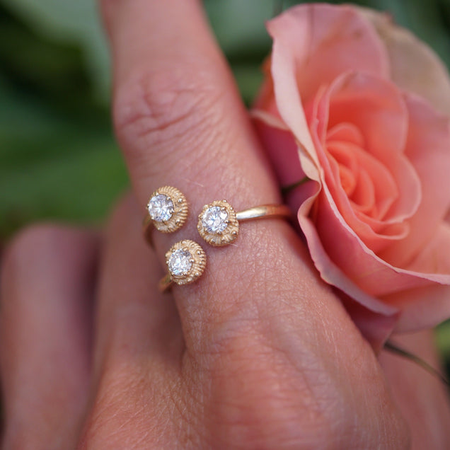 Diamond Enlightened Ring Jewelry Bayou with Love 