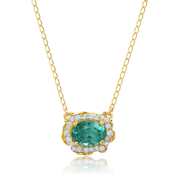 The Sylvia Paraiba Tourmaline Necklace // Bayou with Love