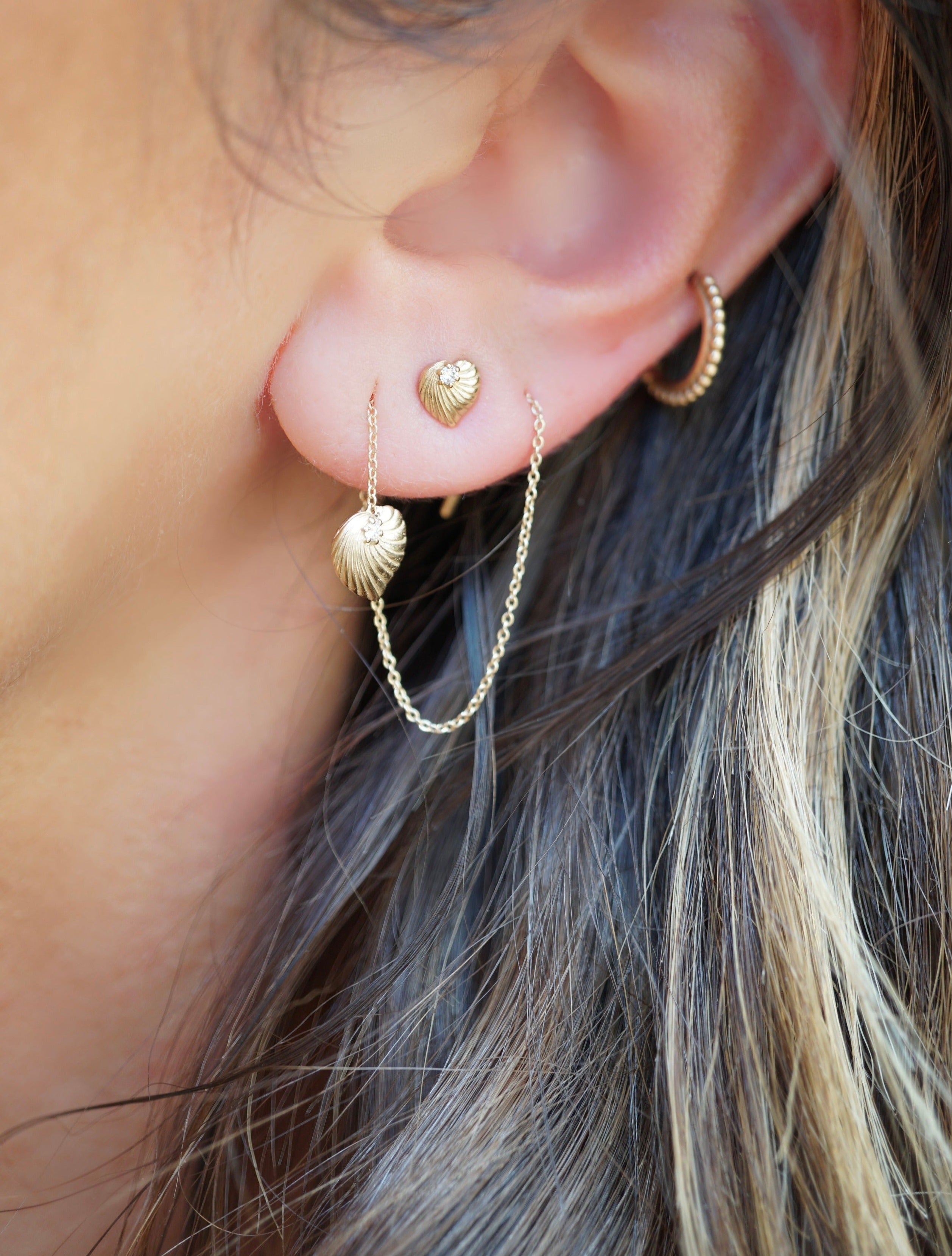 Heart Rook Rook Piercing Heart