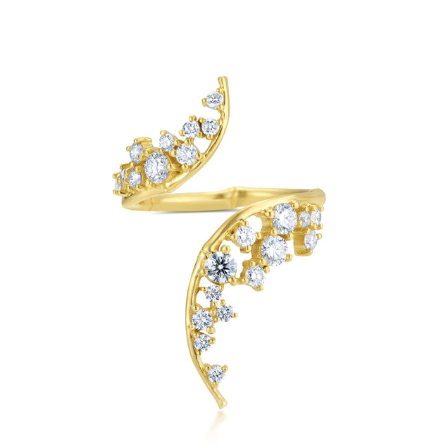 NEW Open Diamond Ring 1 Jewelry Bayou with Love 