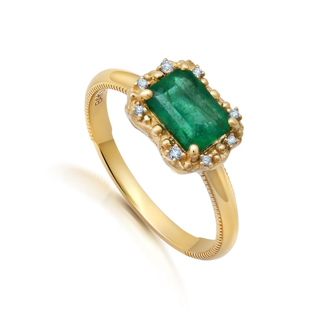 Emerald Water Ring Jewelry Bayou with Love 