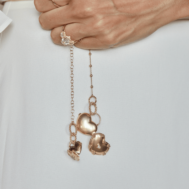 NEW Mini Diamond Heart Locket Jewelry Bayou with Love 