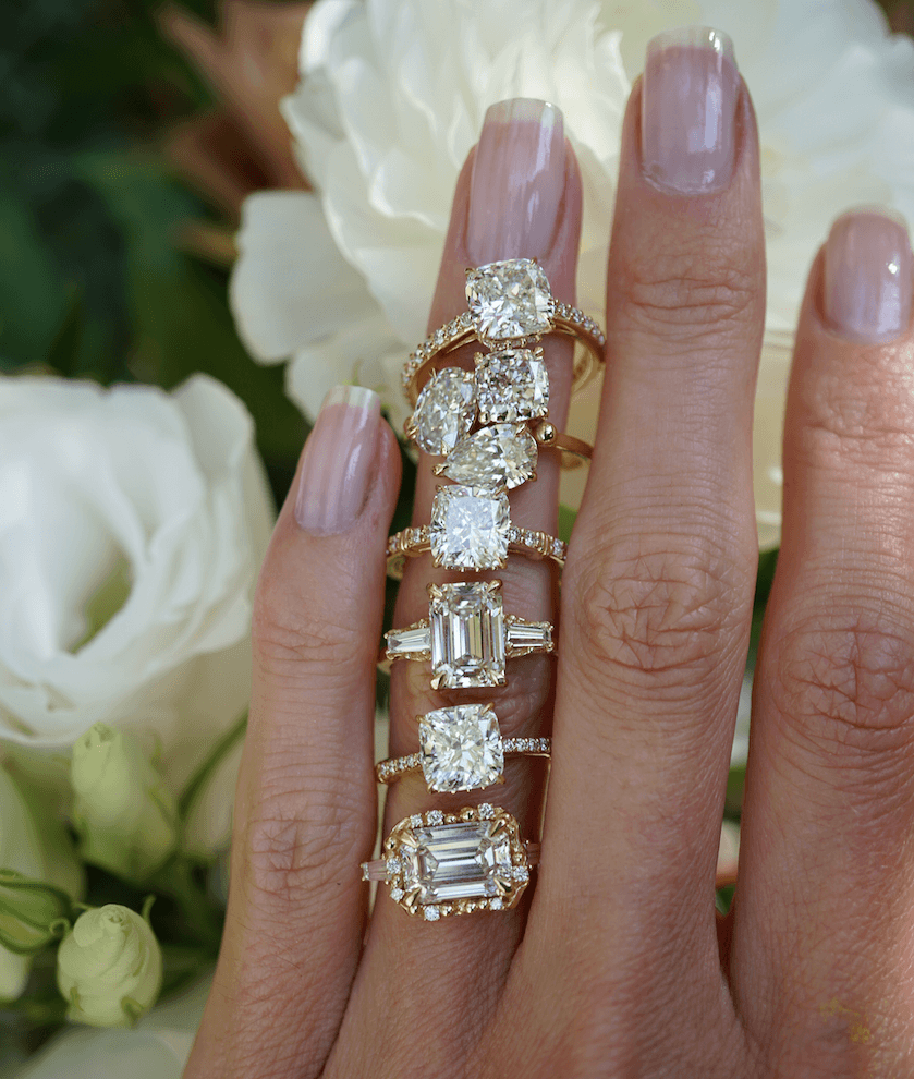 Bayou with love engagement best sale rings