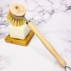 Coated Long Handle Sisal Kitchen Brush Home Me Mother Earth 