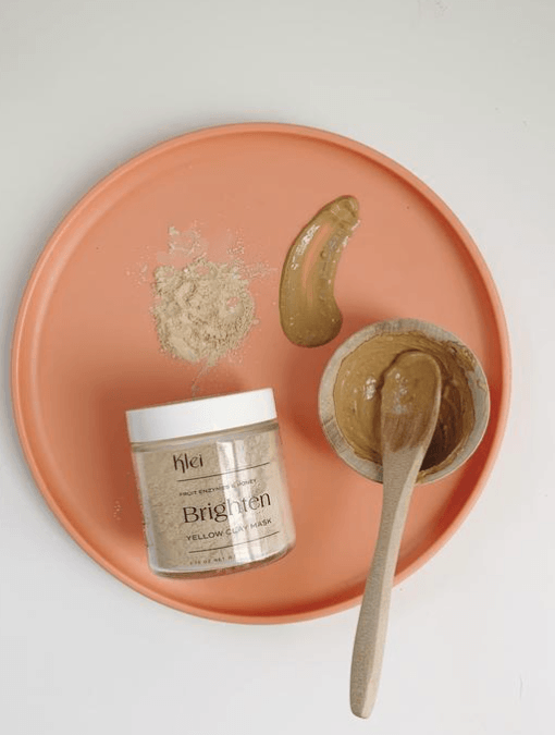 Brighten Fruit Enzymes & Honey Yellow Clay Mask Klei 