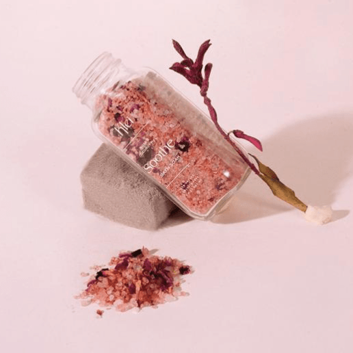 Soothe Rose & Coconut Milk Bath Soak Klei 