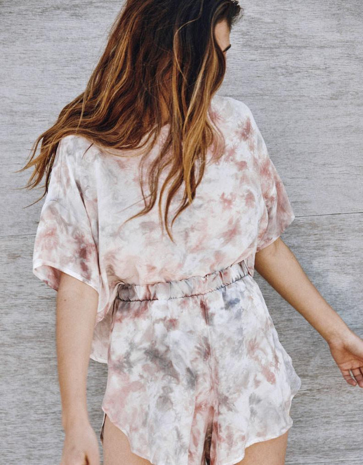 Dusty Rose Cupro Box Top // BaYou with Love Apparel Bayou with Love 