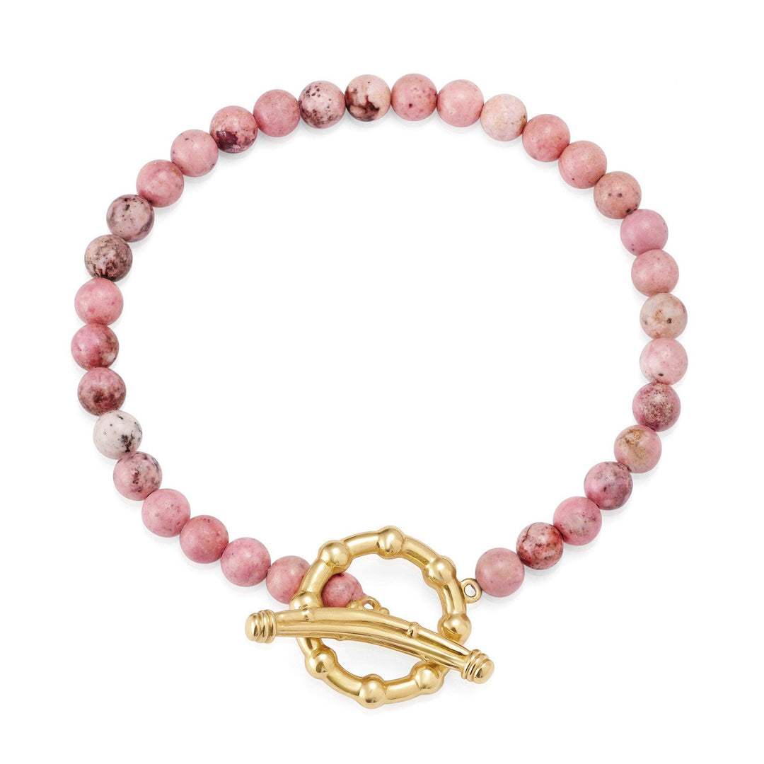 Rhodonite Soleil Bracelet Bayou with Love 