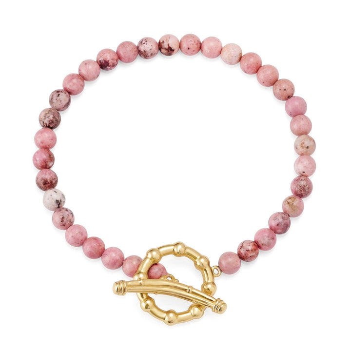 Rhodonite Soleil Bracelet Bayou with Love 