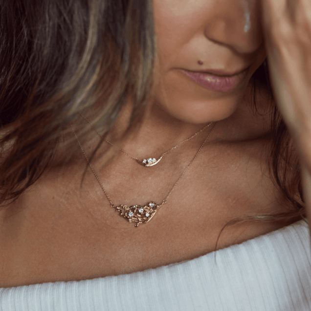 Diamond Constellation Necklace Bayou with Love 
