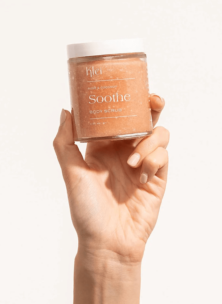 Soothe Rose & Coconut Body Scrub Beauty Klei 