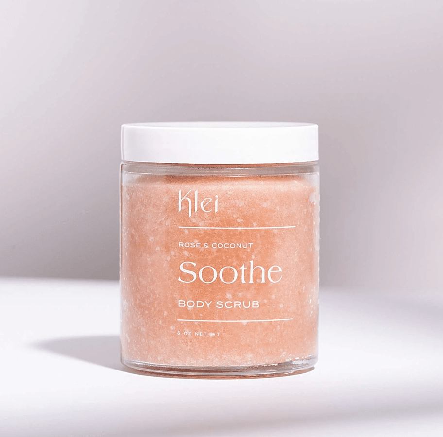 Soothe Rose & Coconut Body Scrub Beauty Klei 