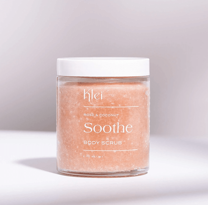 Soothe Rose & Coconut Body Scrub Beauty Klei 