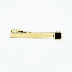GOLD & ENAMEL TIE CLIP // BAYOU WITH LOVE X DELL Jewelry Bayou with Love 
