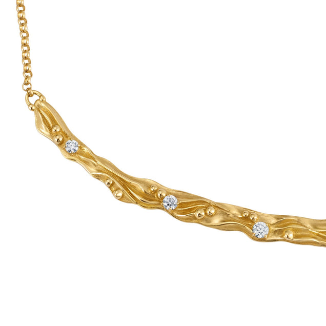 Diamond Oceane Necklace Jewelry Bayou with Love 