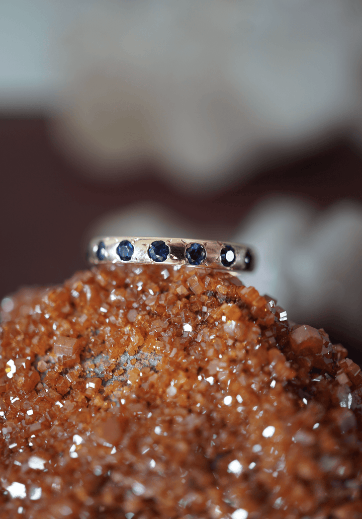 Forever Yours Sapphire Band Bayou with Love 