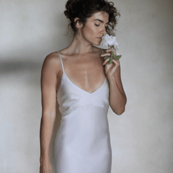 Cream Modal Slip Dress Apparel Bayou with Love 