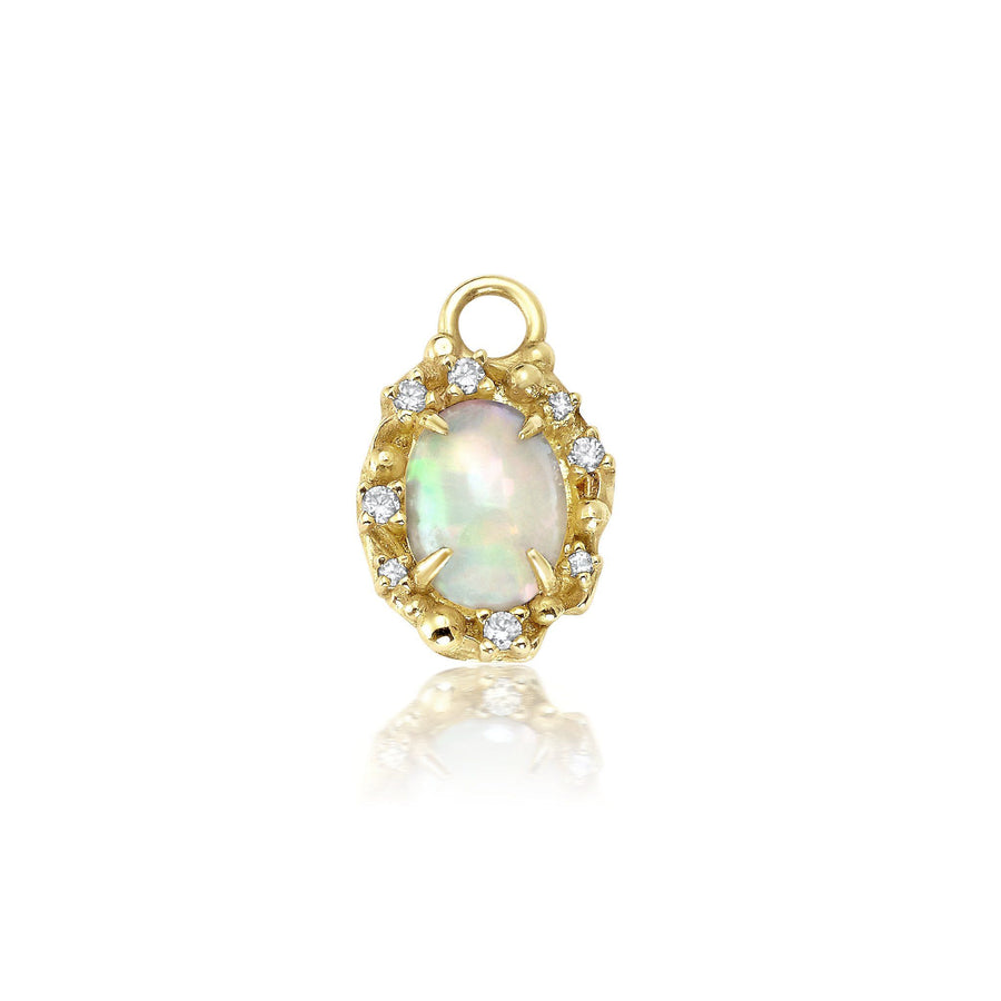 Diamond Opal Charm Bayou with Love 