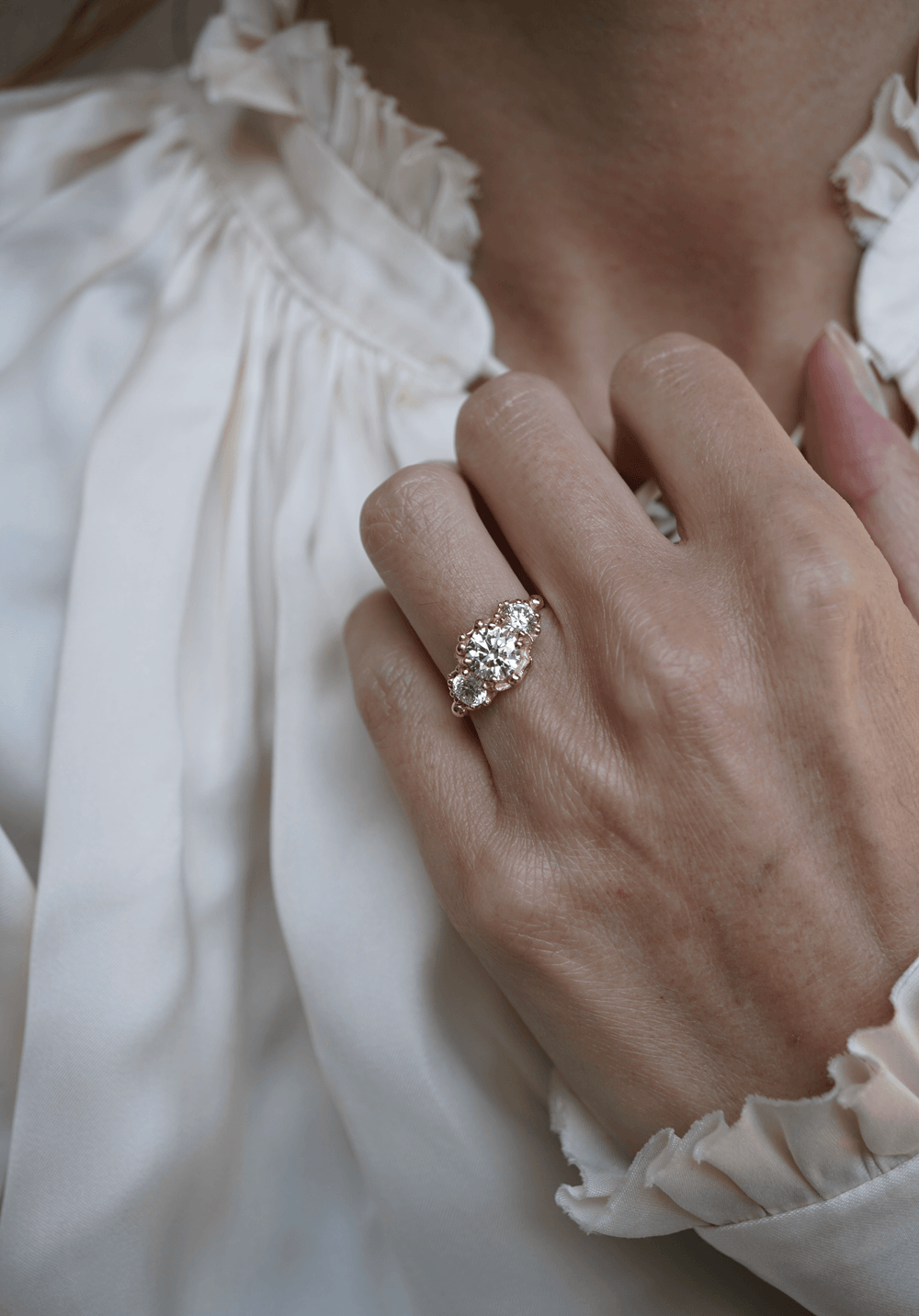 The Diamond Fleur Bridal Jewelry Bayou with Love 