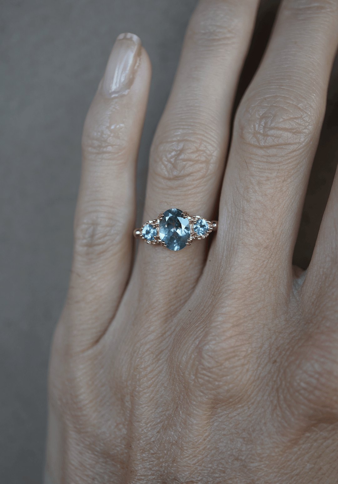 The Blue Sapphire Lyra Jewelry Bayou with Love 