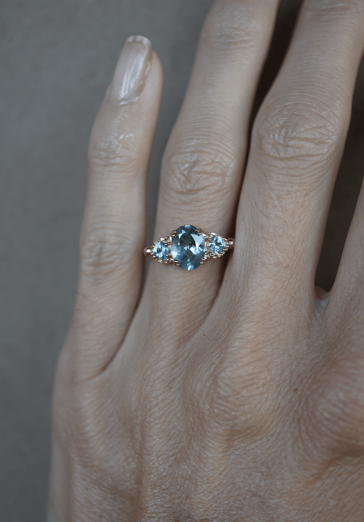 The Blue Sapphire Lyra Jewelry Bayou with Love 