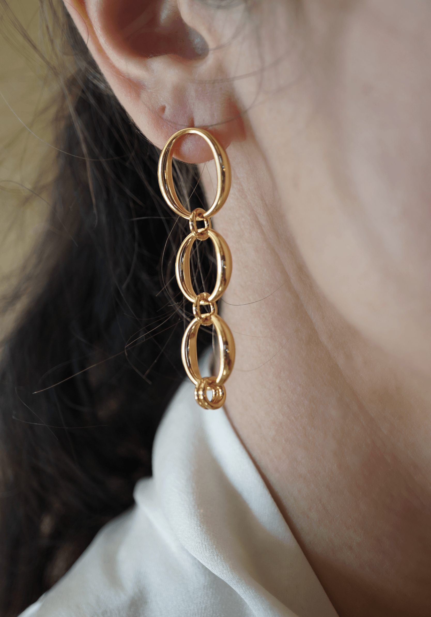Big 2025 chain earrings