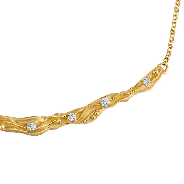 Diamond Oceane Necklace Jewelry Bayou with Love 