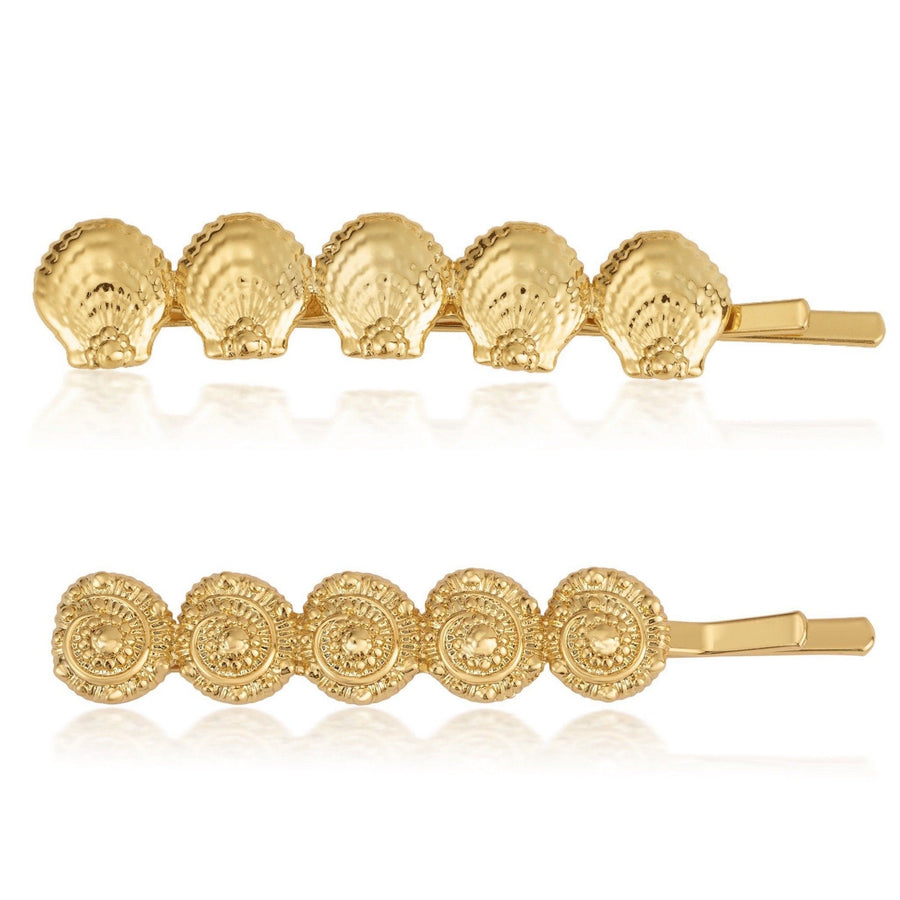 The Multi Shell Bobby Pin Bundle Accessories Bayou with Love 