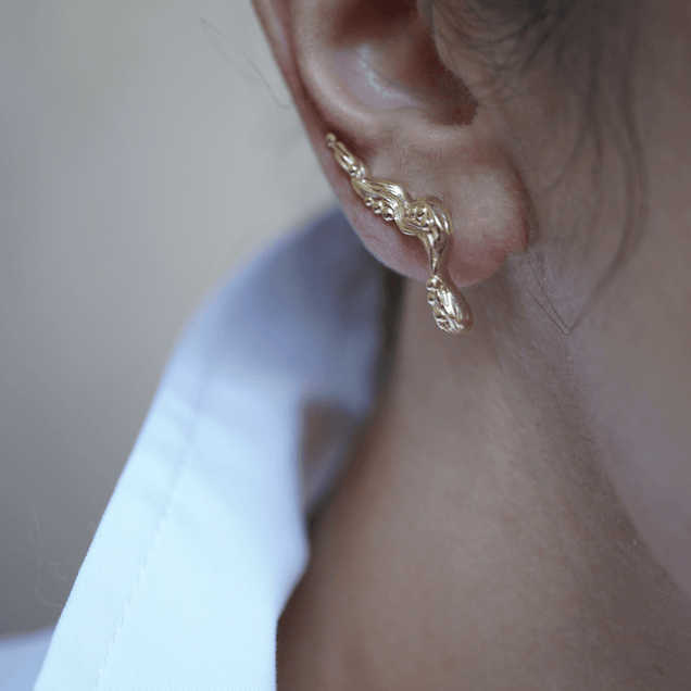 The Bayou Ear Climbers Jewelry Bayou with Love 