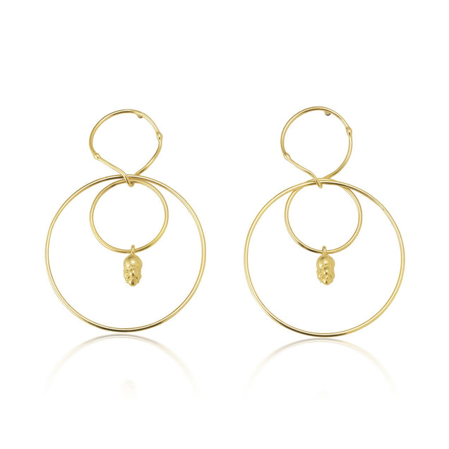 Circle Orbit Earrings Jewelry Bayou with Love 