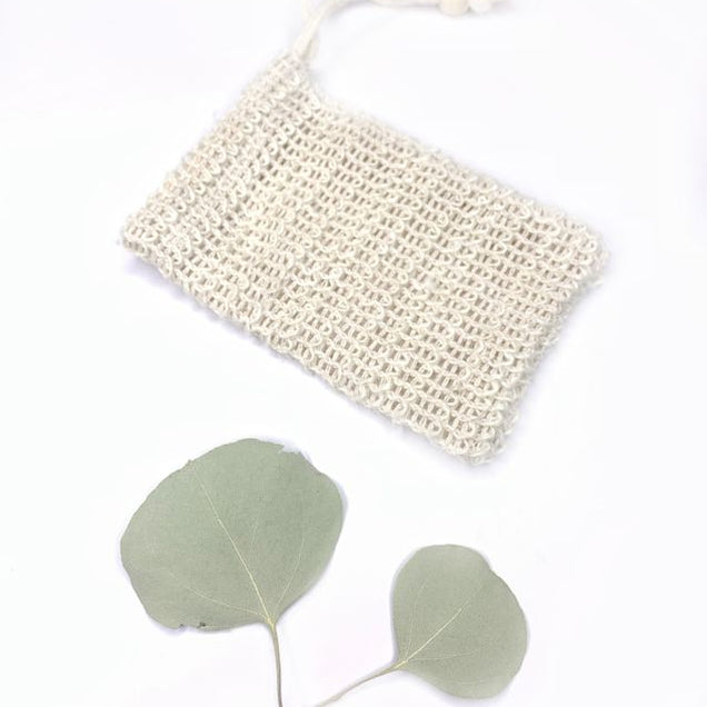 Biodegradable Natural Sisal Soap Saver Pouch Beauty Me Mother Earth 